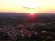 Puesta de Sol en Hornachos. Badajoz